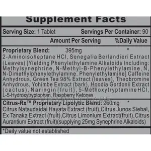 Lipodrene Xtreme V2.0 90 Tablet Xtreme Weight Loss