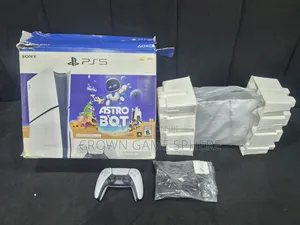 Clcan Open Box PS5 SLIM With 1 Pad and Fc 25 Disk for Sale or Swap