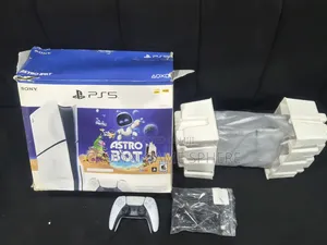Clcan Open Box PS5 SLIM With 1 Pad and Fc 25 Disk for Sale or Swap