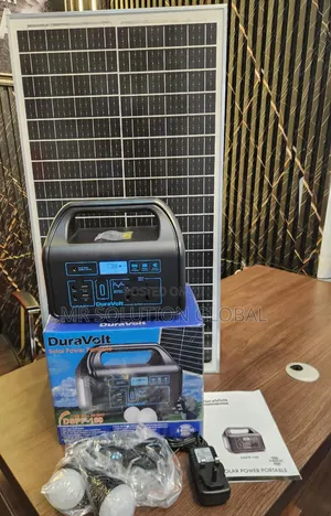 150W Lithium Power Station + 50W Solar Panel + 2dc Bulbs