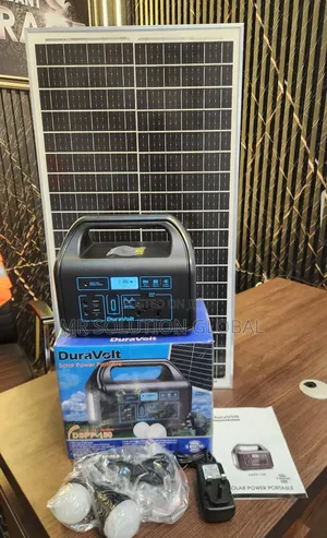 150W Solar Generator Kit With 50W Solar Panel & LED Lights