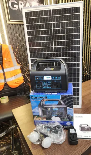 150W Solar Generator Kit With 50W Solar Panel & LED Lights