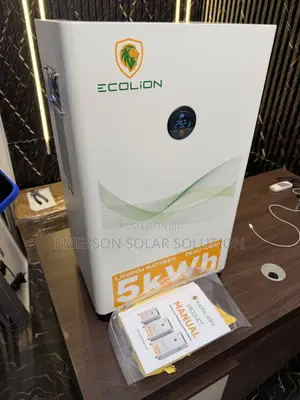 Ecolion 5kWh 24V Premium Solar Battery