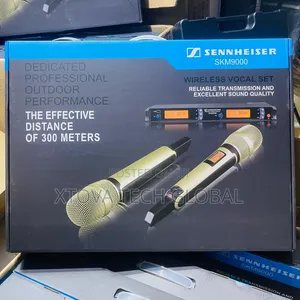 Sennheiser SKM9000 Wireless Vocal Set – Dual Handheld Microphones