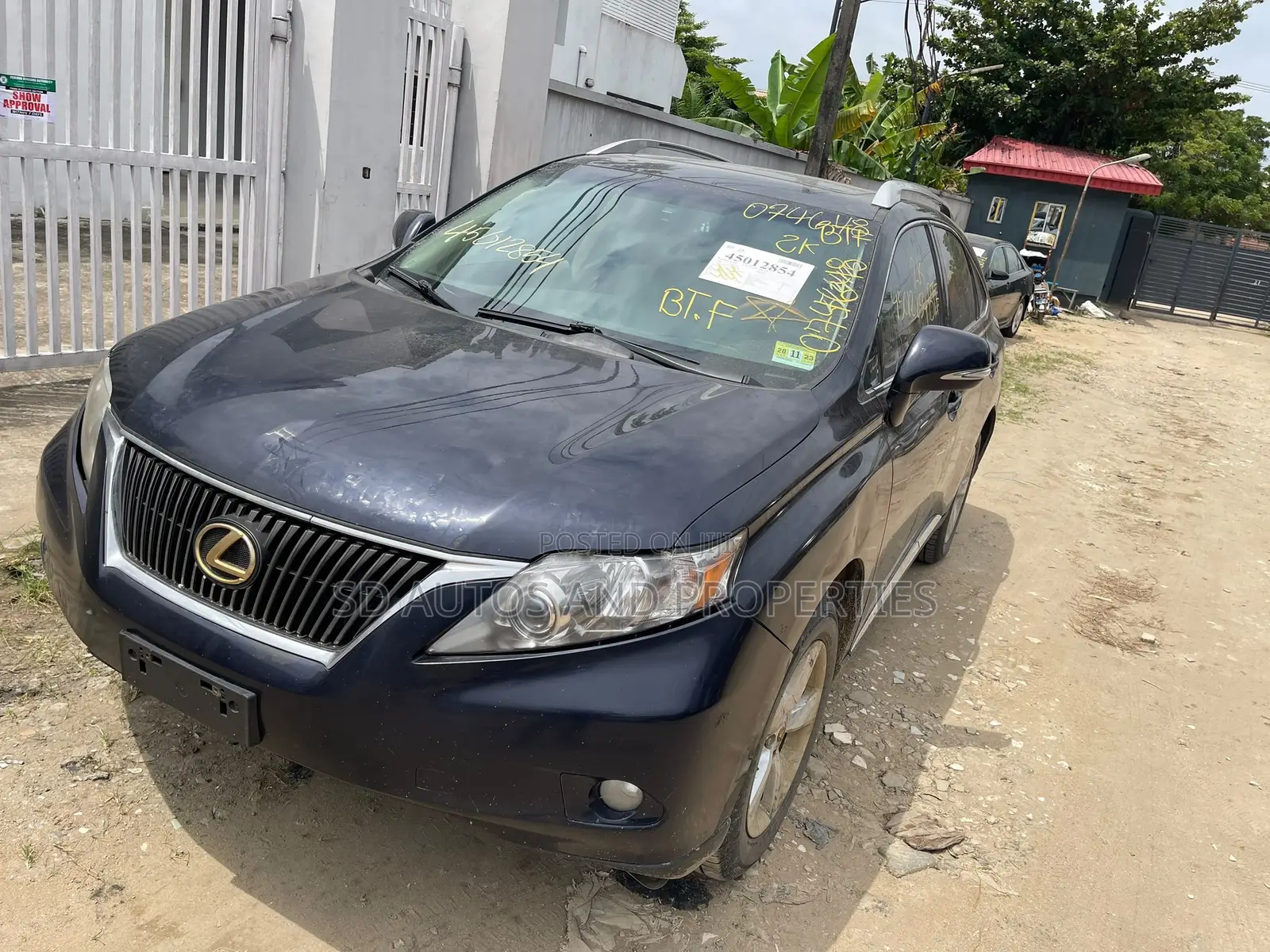 Lexus RX 350 2011 Blue