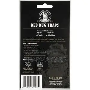 Bed Bug Glue Traps for Home & Travel - Early Detection - Lasts Up to 6