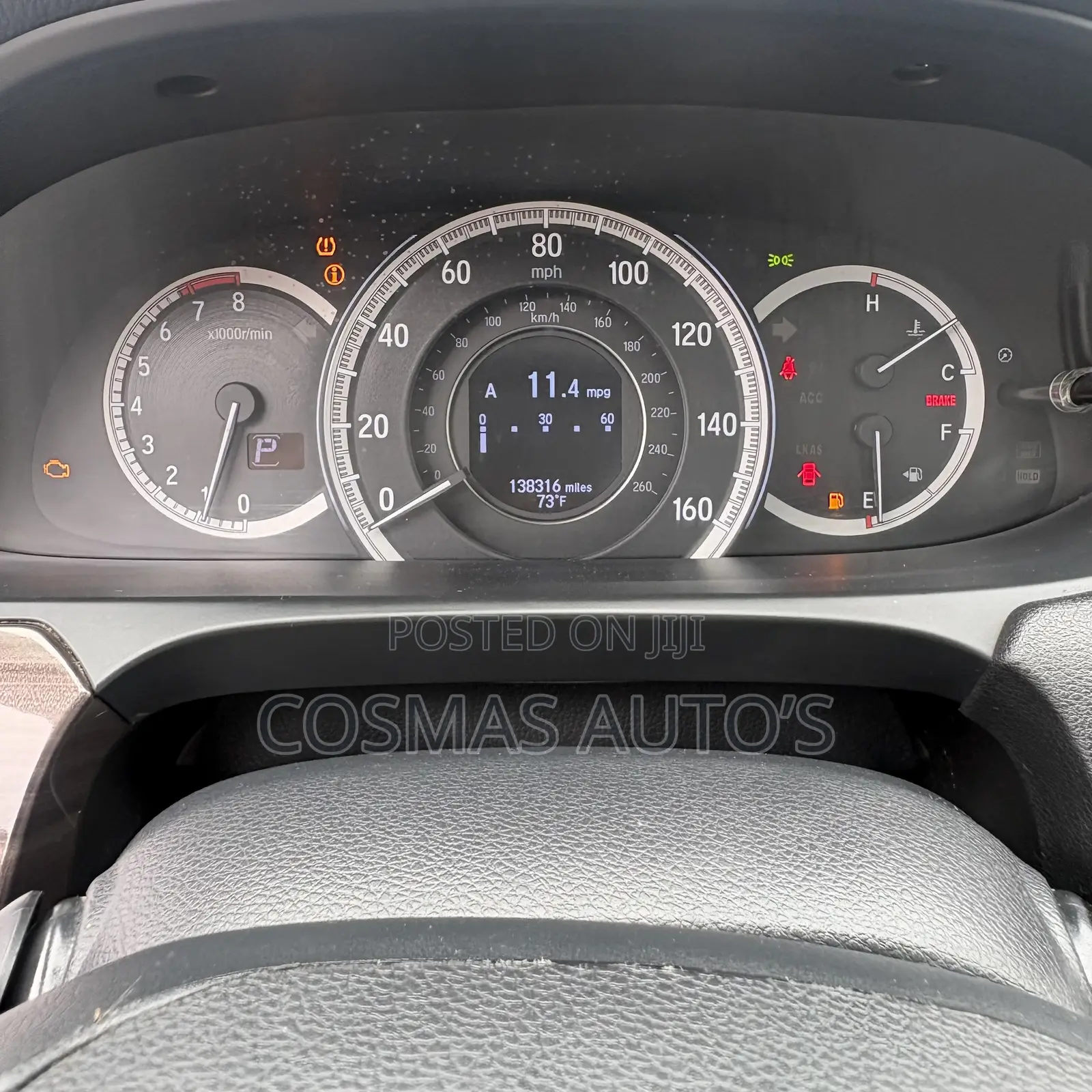 Honda Accord 2016 Silver