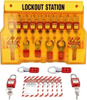 Lockout Tagout Station With Loto Devices,Lock Out Tag Out Kit
