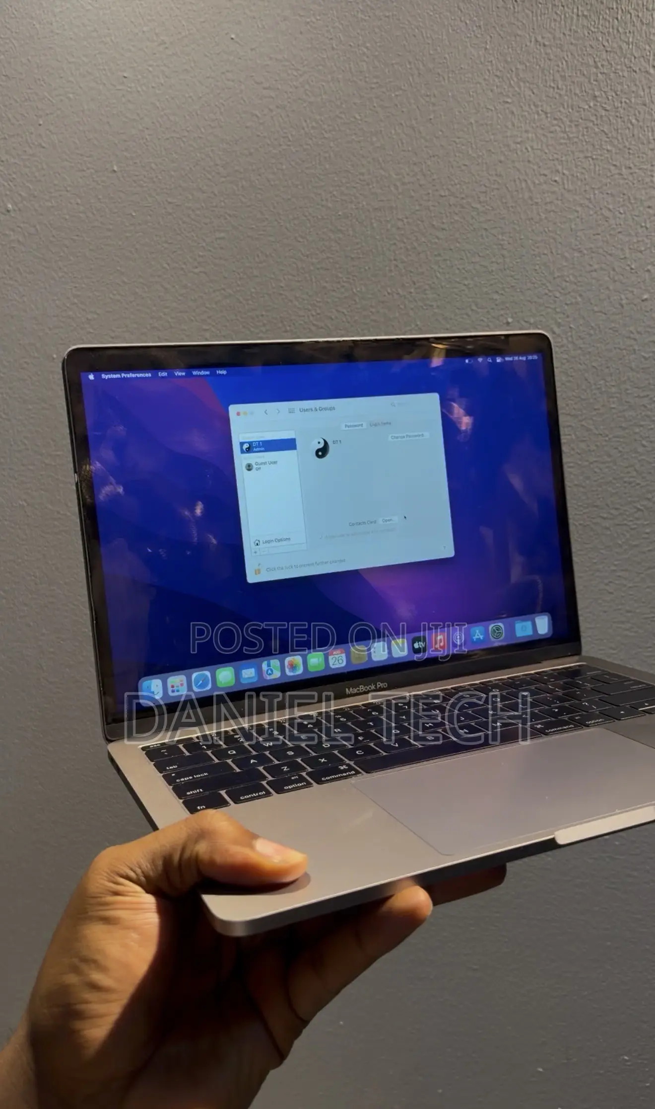 Laptop Apple MacBook Pro 2017 8GB Intel Core i5 SSD 256GB