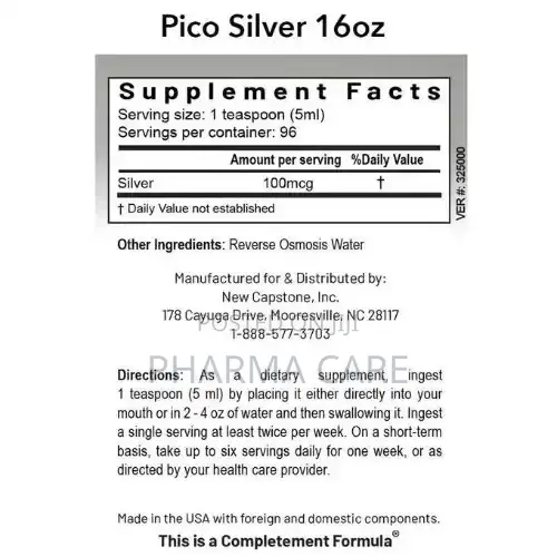 Silver Solution More Absorbable Than Colloidal 240ml