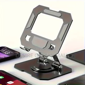 360-Degree Rotating Foldable Metal Tablet and Phone Stand.