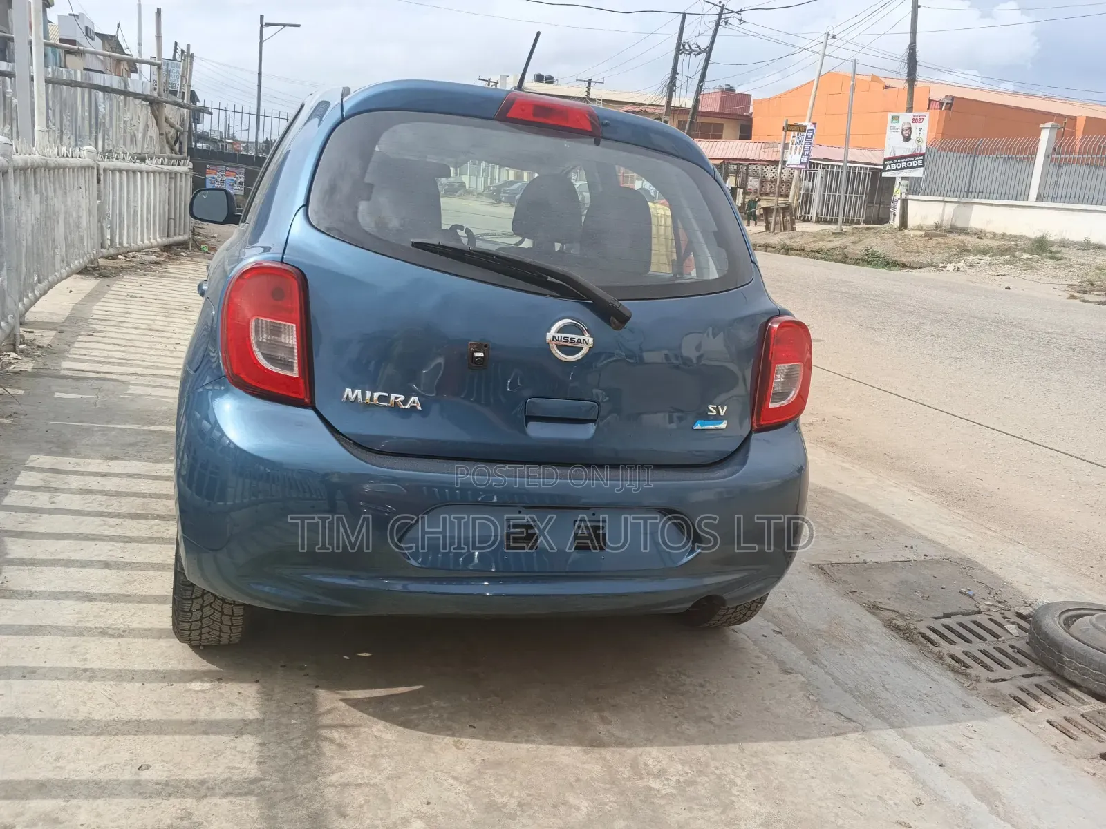 Nissan Micra 2015 Blue