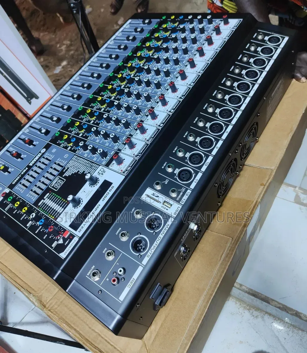 Yamaha Powered Mixer 12channels With Bluetooth/USB