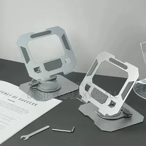 360-Degree Rotating Foldable Metal Tablet and Phone Stand.
