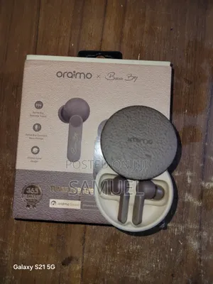 Burna Boy Limited Edition Oraimo Space Pods