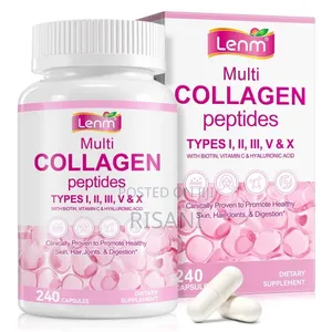 Multi Collagen With 5 Types , for Healthy Skin, Hair, Nails, Joints