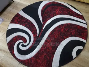6by6 Feet Modern Round Centre Rug