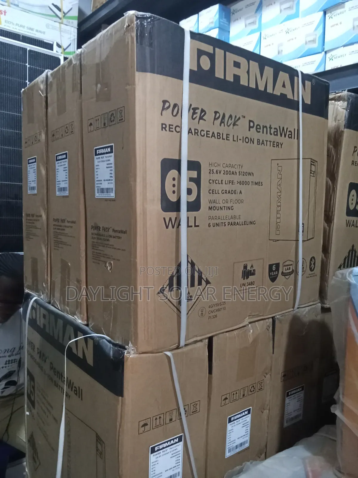 FIRMAN 5kwh Lithium Battery 24v