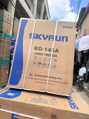Skyrun 145L Deep Freezer – Compact Size, Spacious Storage