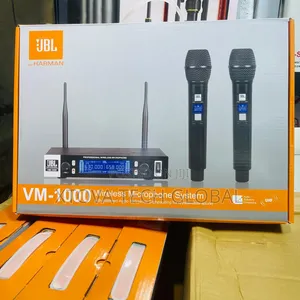 JBL VM-1000 Professional Dual Wireless Microphone System