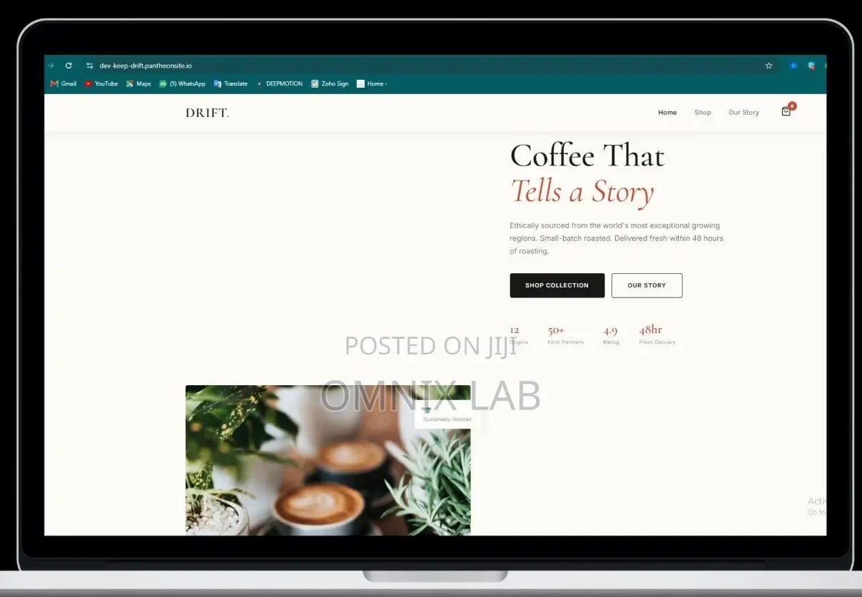 Coffee Ordering Website