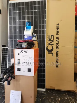 1000W JCNS Solar Generator With 1KWh Lithium Battery & 4 Bulbs