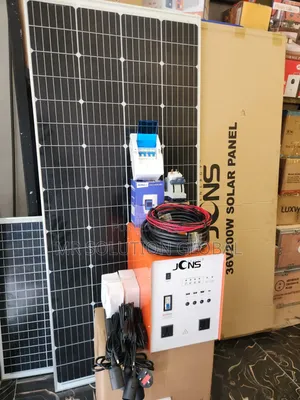 JCNS 1000W Solar Generator With 1KWh Lithium Battery & 200w Panel