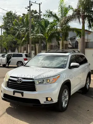 Toyota Highlander Limited V6 4x4 (3.5L 6cyl 6A) 2016 White