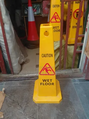 Caution Sign Wet Floor