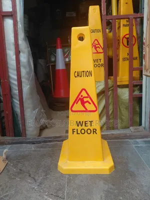 Caution Sign Wet Floor