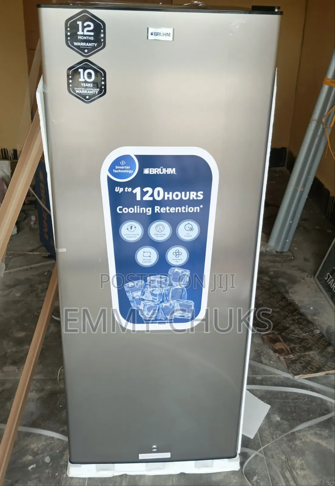 Fast Bruhm Upright Freezer