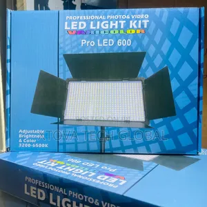 LED 600 Pro, Led Light Kit With Tripod Stand