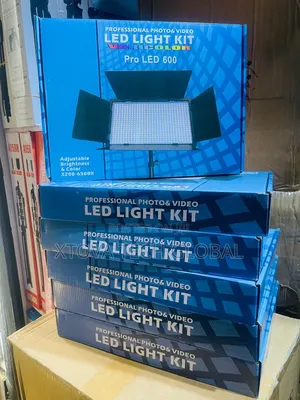 LED 600 Pro, Led Light Kit With Tripod Stand