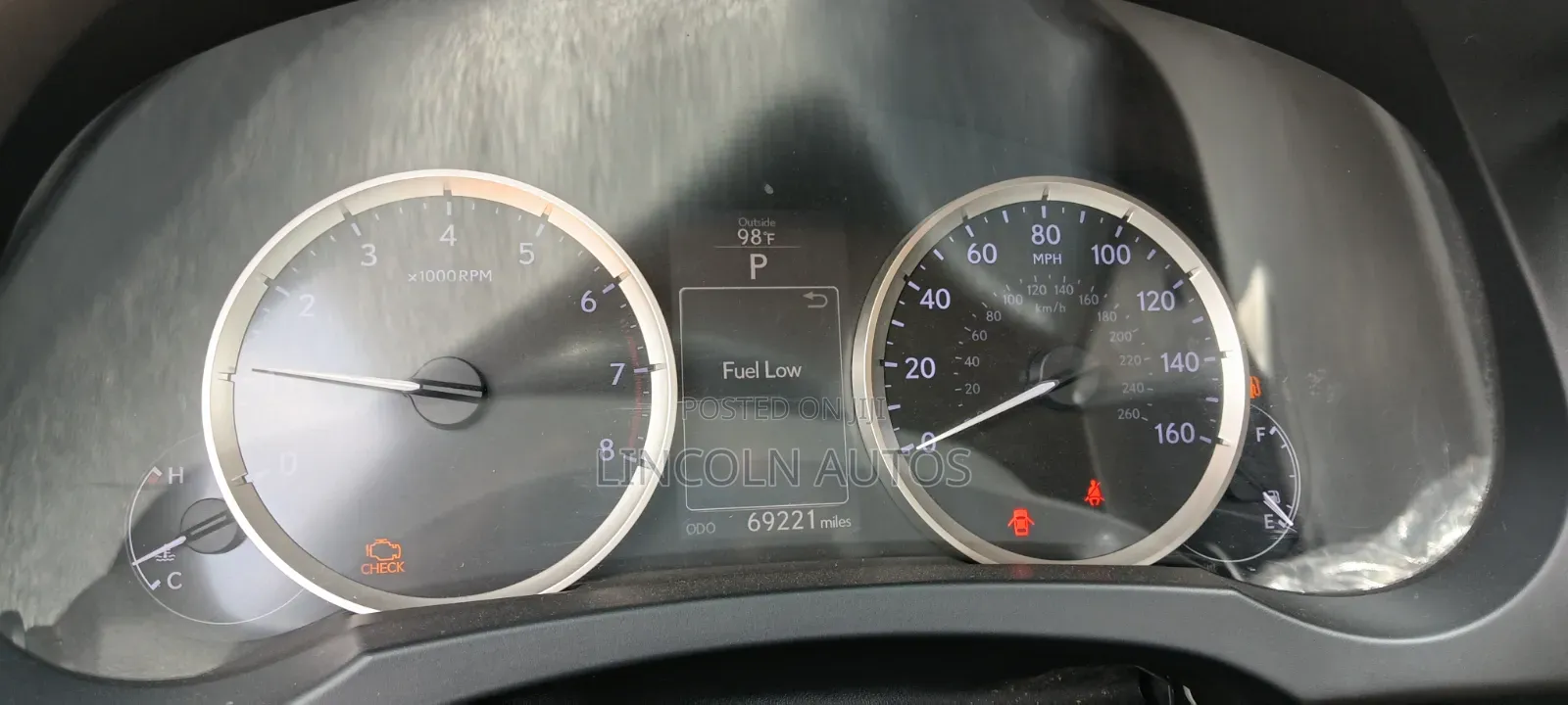 Lexus IS 2014 Blue