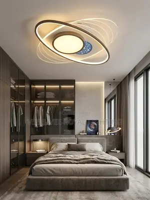 Modern Luxury LED Ceiling Light | Designer Bedroom & Living Room Light