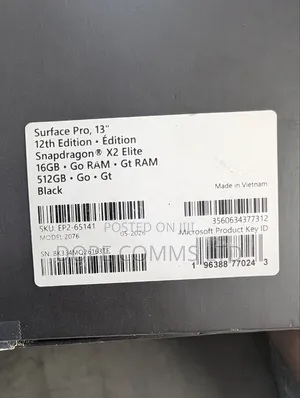 Laptop Microsoft 16GB SSD 512GB