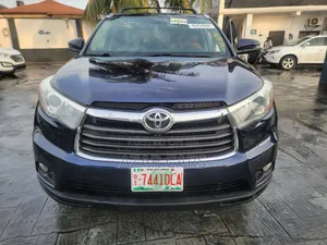 Toyota Highlander XLE 4dr SUV AWD (3.5L 6cyl 6A) 2015 Blue