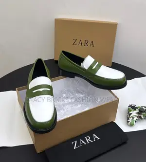 Zara Cooprate Shoe “Green White”*