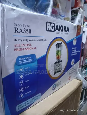 Heavy Duty Commercial Blender ..All in One