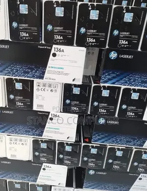 (HP) Original Toner Cartridge (136a) Black.