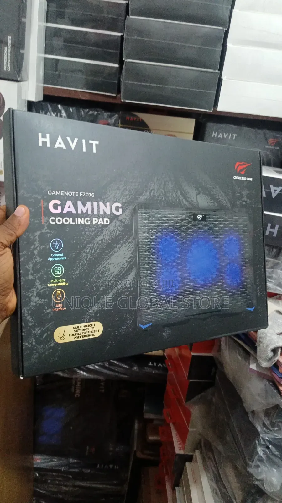 HAVIT F2076 Gaming Cooling Pad