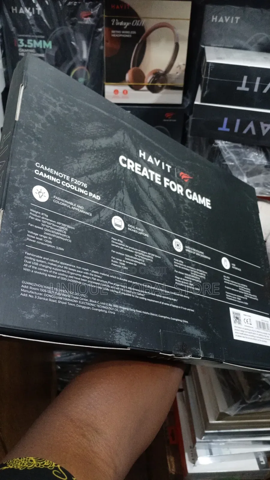 HAVIT F2076 Gaming Cooling Pad
