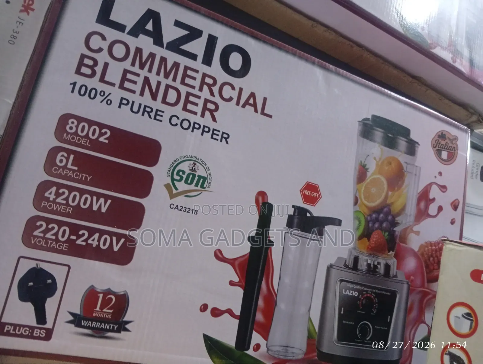 Lazio Commercial Blender