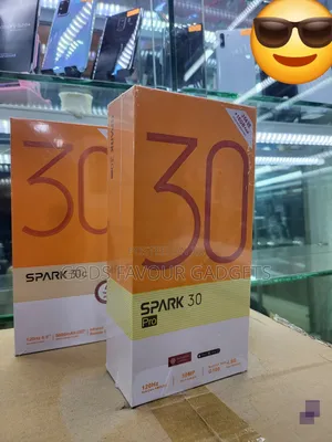 New Tecno Spark 30 Pro 256 GB Black