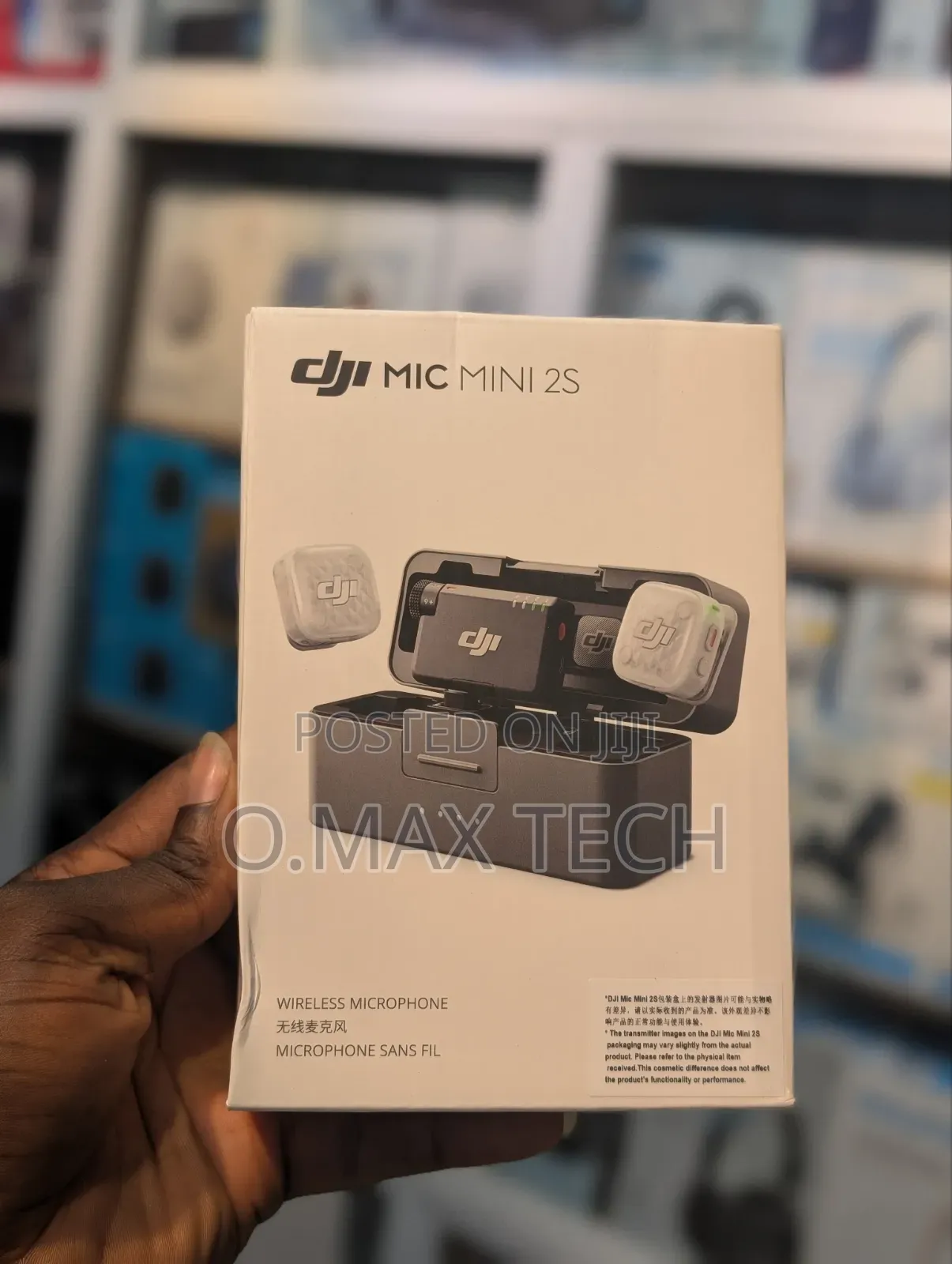 DJI Mic Mini 2S 4TX + 1RX Connectivity 32-Bit Float Internal Recording