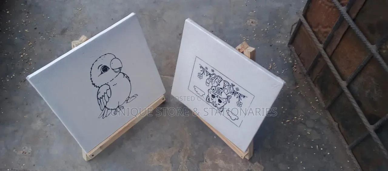 Pre Drawn Canvas