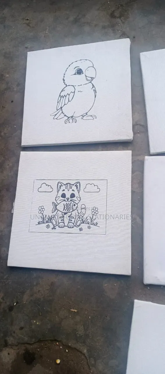 Pre Drawn Canvas