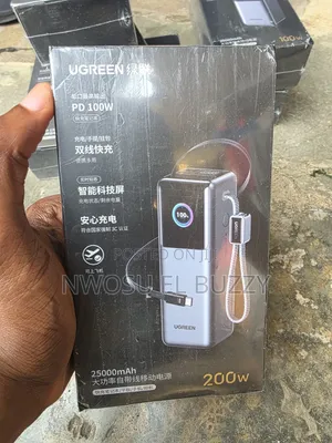 UGREEN Nexode 200W 25000mAh Power Bank High-Capacity Portable