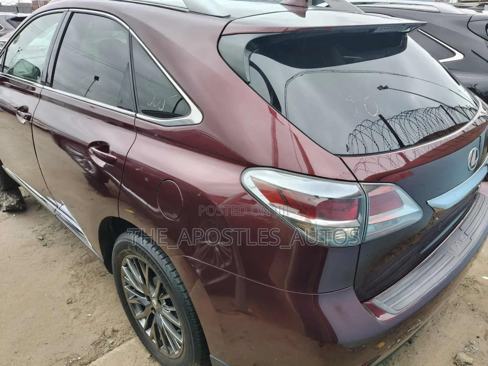 Lexus RX 2014 Burgundy