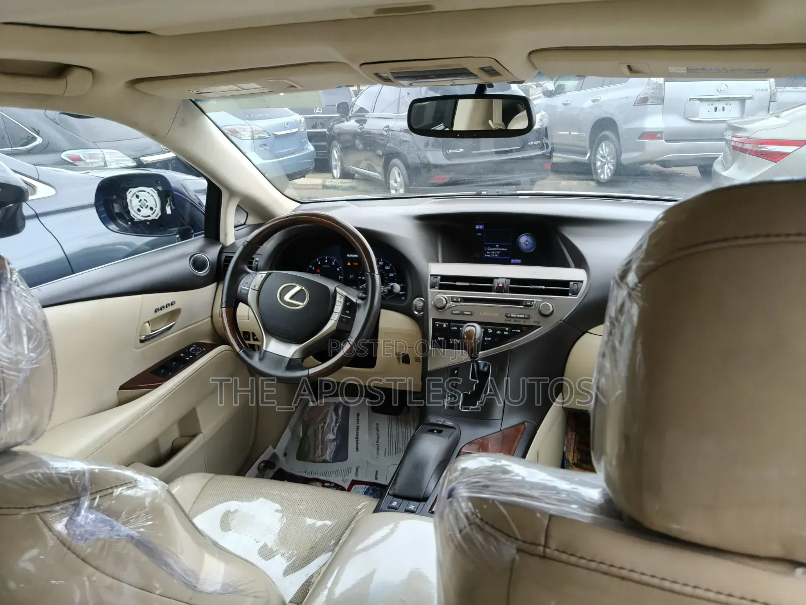 Lexus RX 2014 Blue